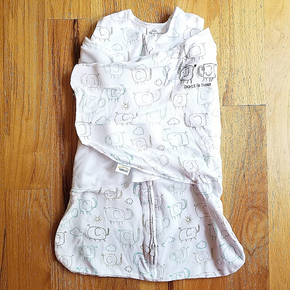 Halo Sleep Sack With Animal Print. Size Newborn.